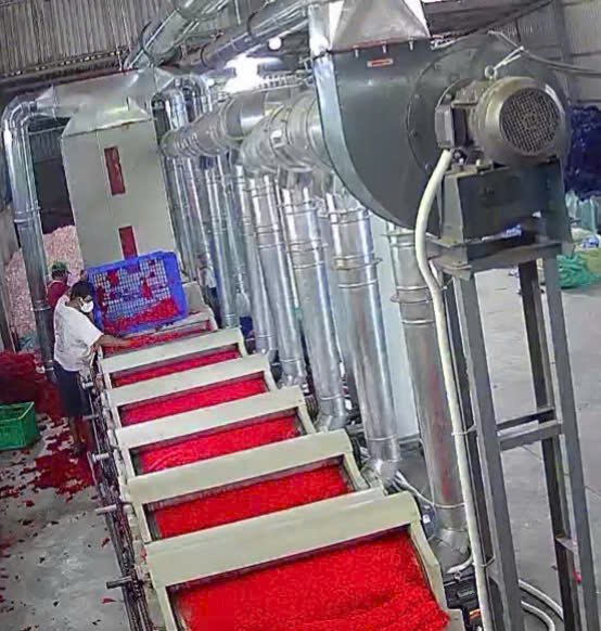 کٹنگ کو فائبر میں کھولتی گارنیٹنگ لائن